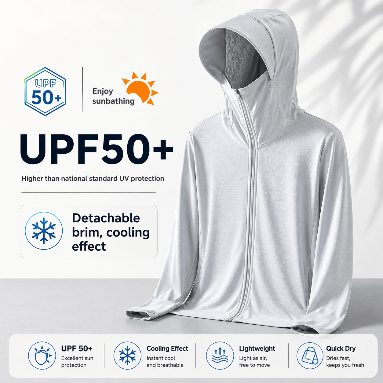 SunShield™ UV Hoodie