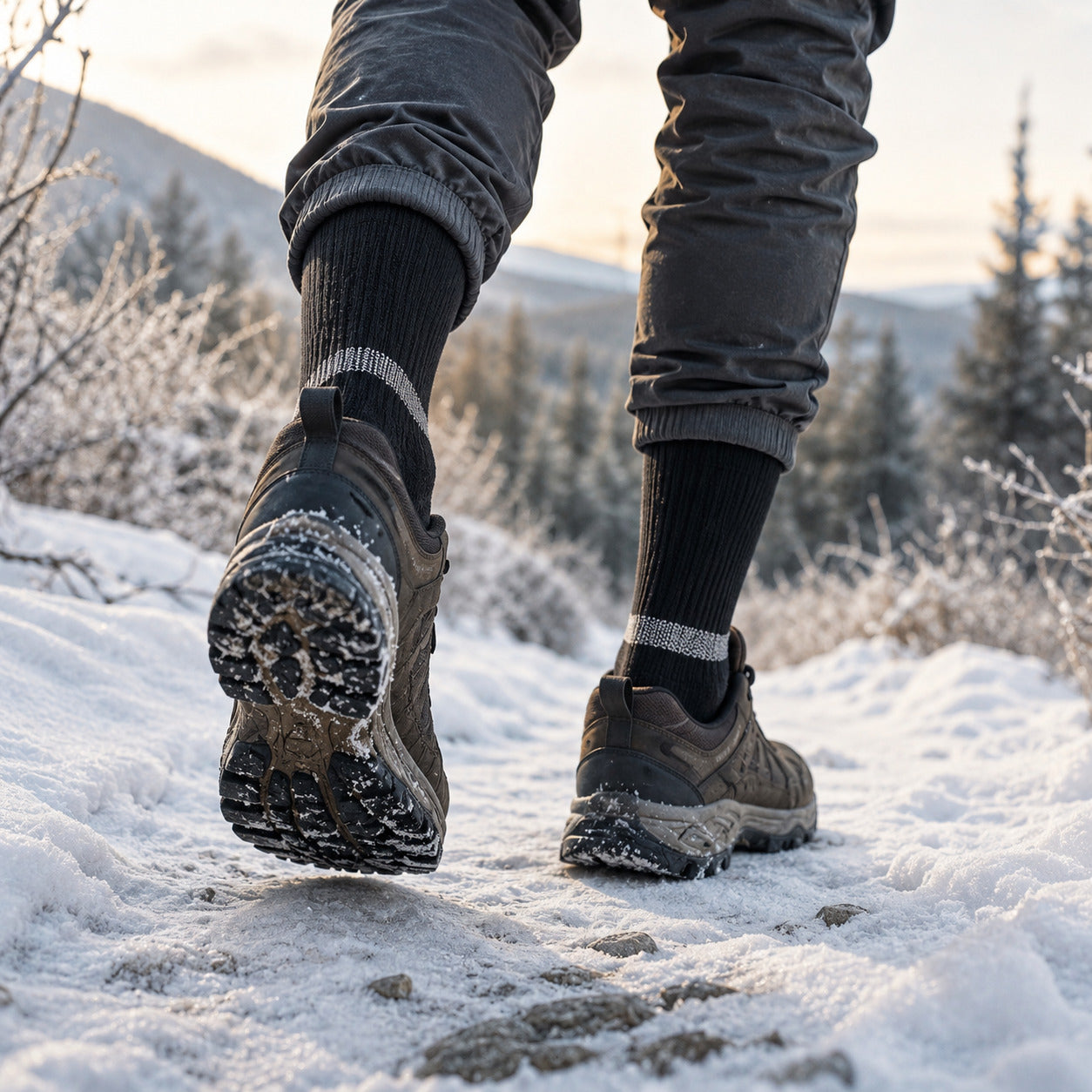 FrostCore™ Merino Socks - Black