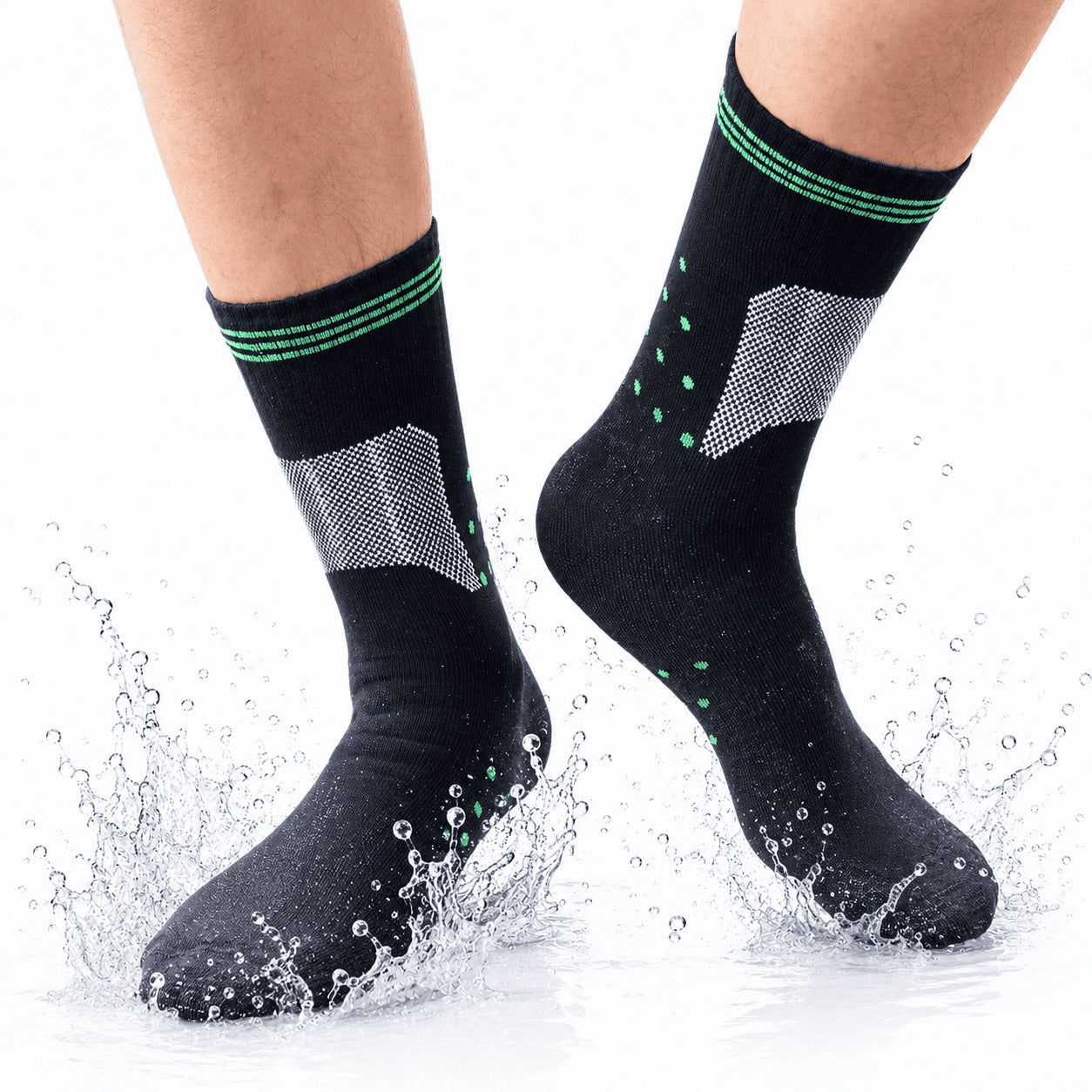 DryShield™ Waterproof Socks - Green