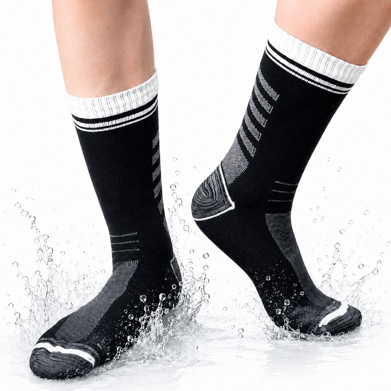 DryShield™ Waterproof Socks - White