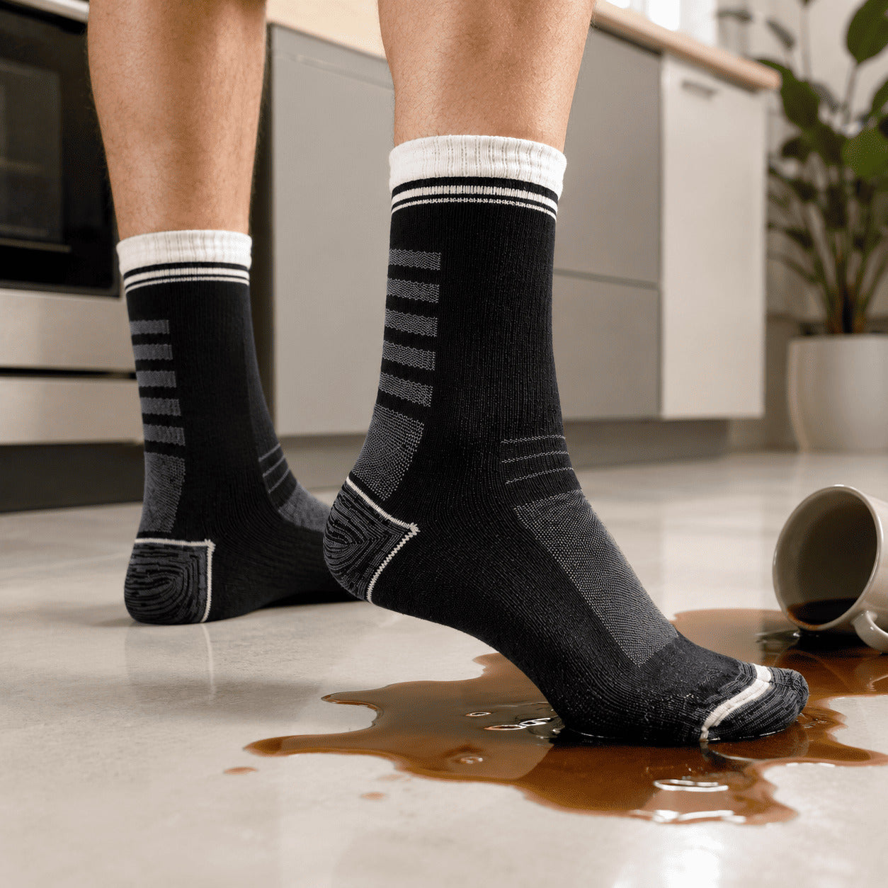 DryShield™ Waterproof Socks - White