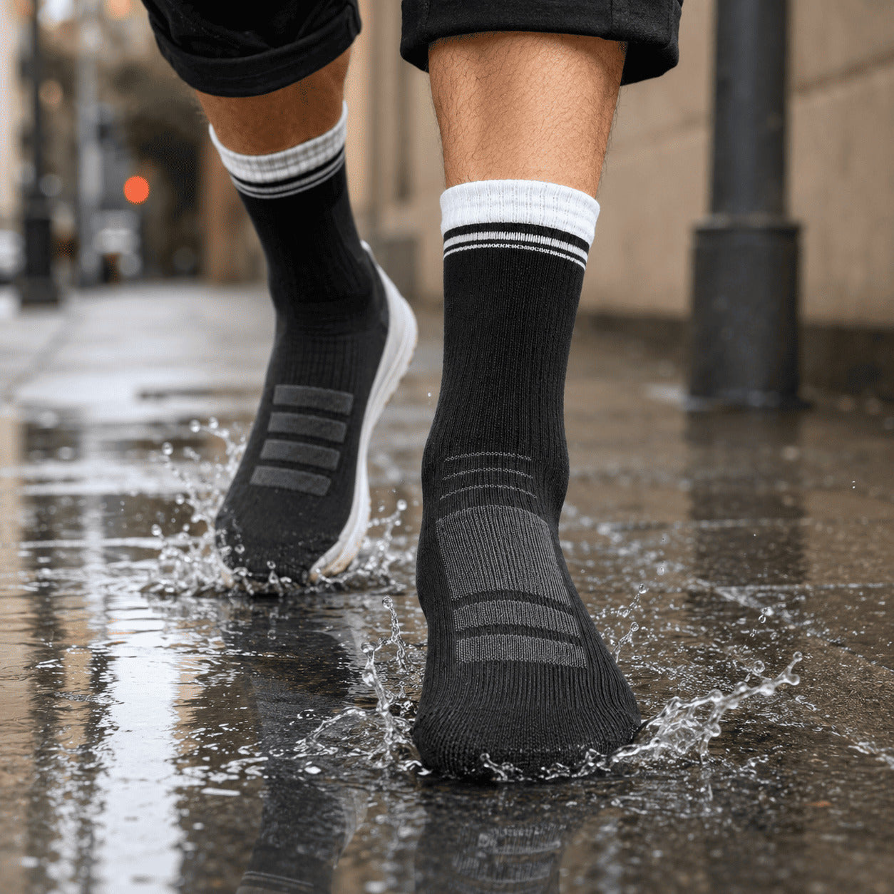 DryShield™ Waterproof Socks - White