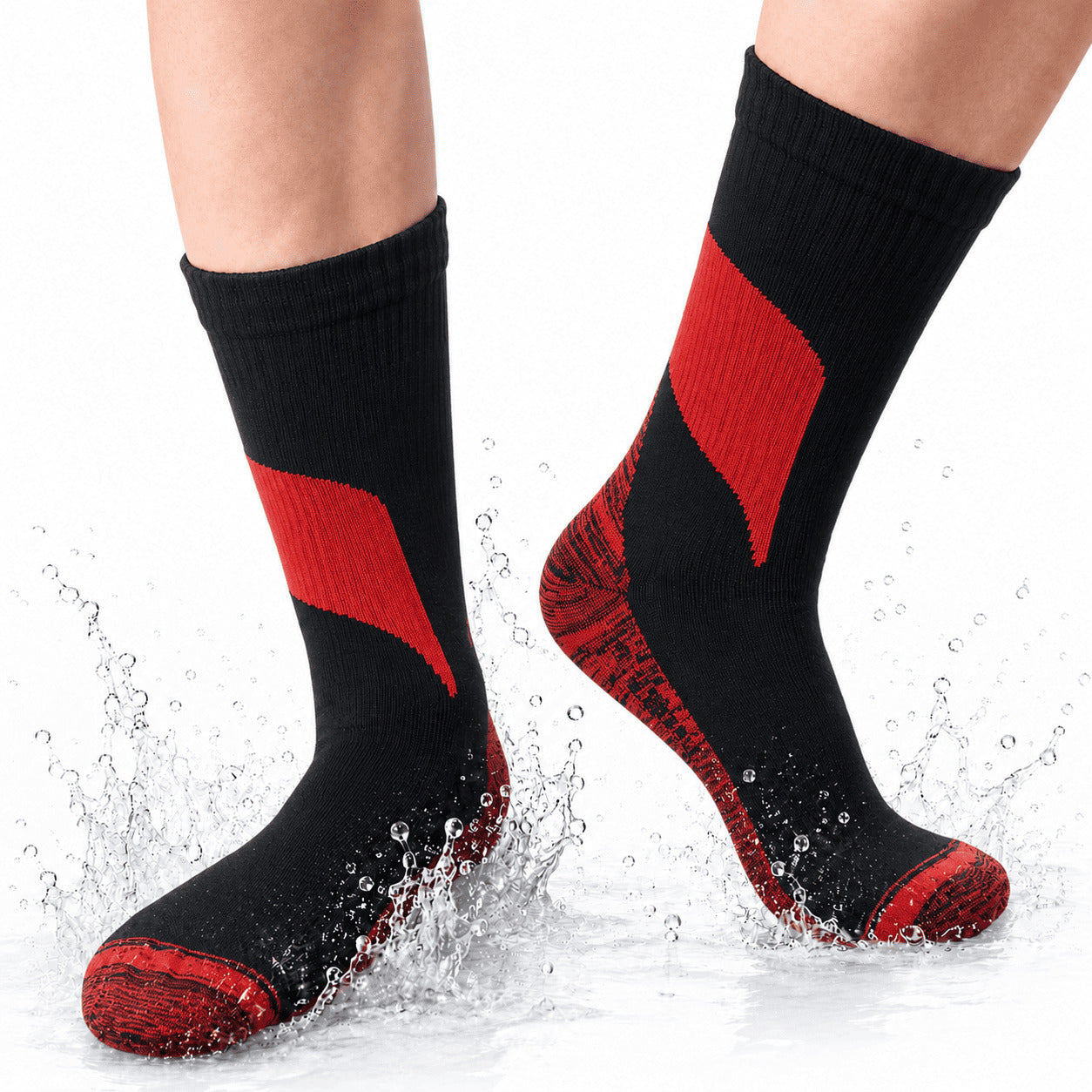 DryShield™ Waterproof Socks - Red