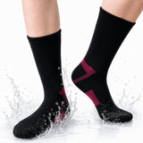 DryShield™ Waterproof Socks - Rose Red