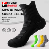 StrideFlow™ Running Socks - Gray