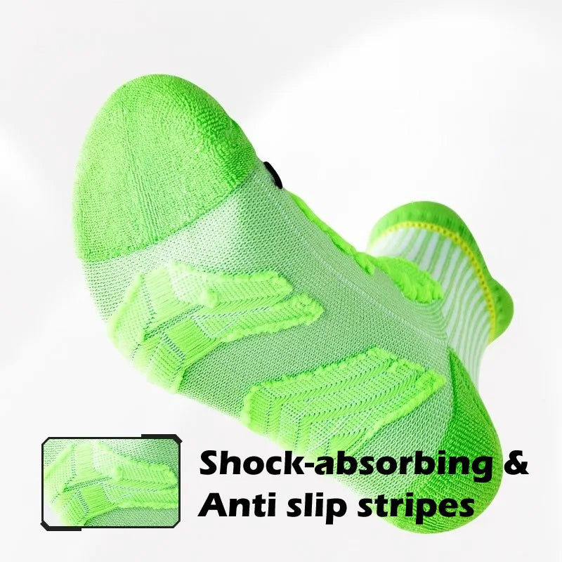 StrideFlow™ Running Socks - Gray