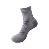 StrideFlow™ Running Socks - Gray