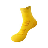 StrideFlow™ Running Socks - Yellow