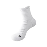 StrideFlow™ Running Socks - White