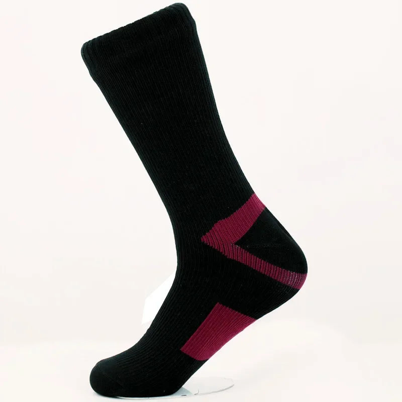 DryShield™ Waterproof Socks - Rose Red