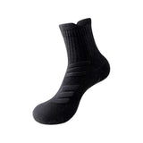 StrideFlow™ Running Socks - Black