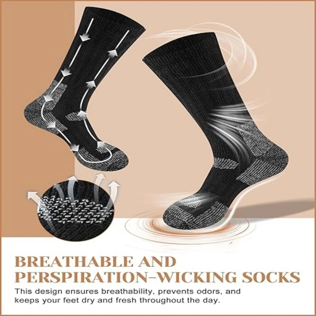 FrostCore™ Merino Socks - Gray